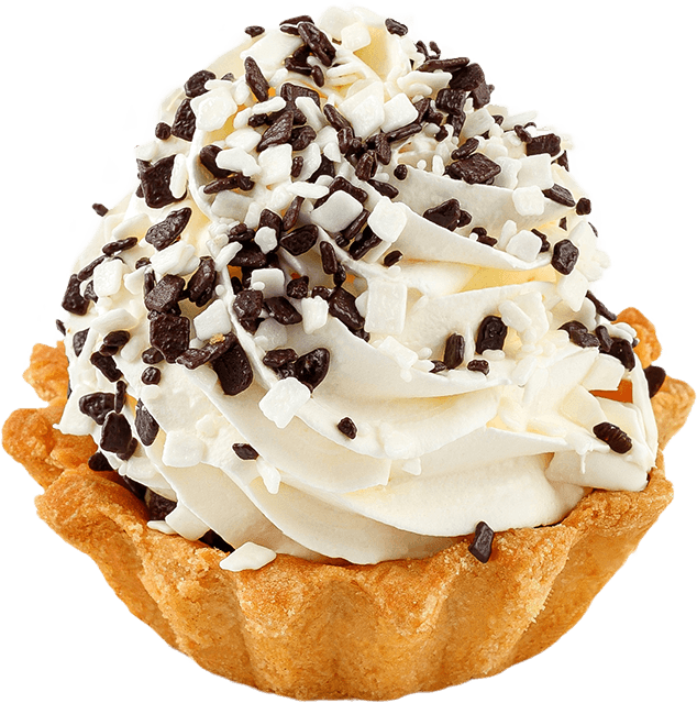 Coșuleț cu frișcă