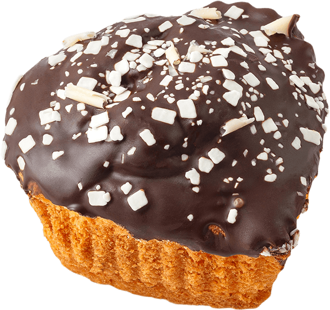 Chec glazurat cu ciocolată, buc