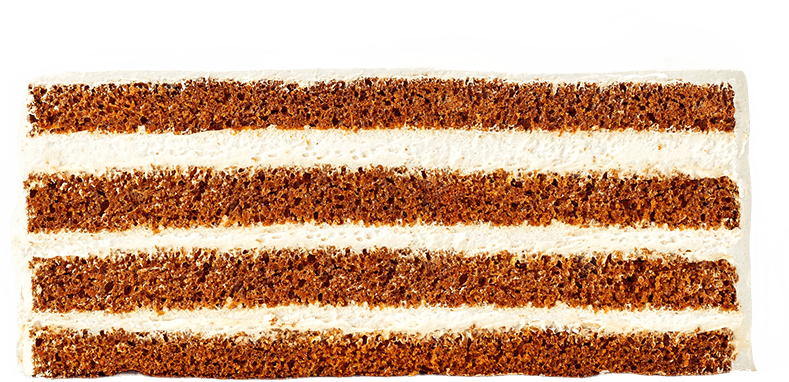 De casă. Pandispan, cremă de frișcă cu smântână (pot fi adaugate vișine, nuci sau ciocolată )