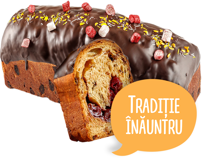 Cozonac De la Brodețchi cu Ciocolată și Vișină